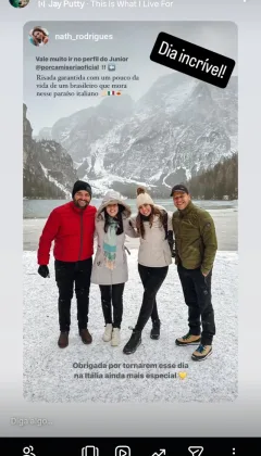 As montanhas sempre estiveram aqui. Eles que deram o tom certo